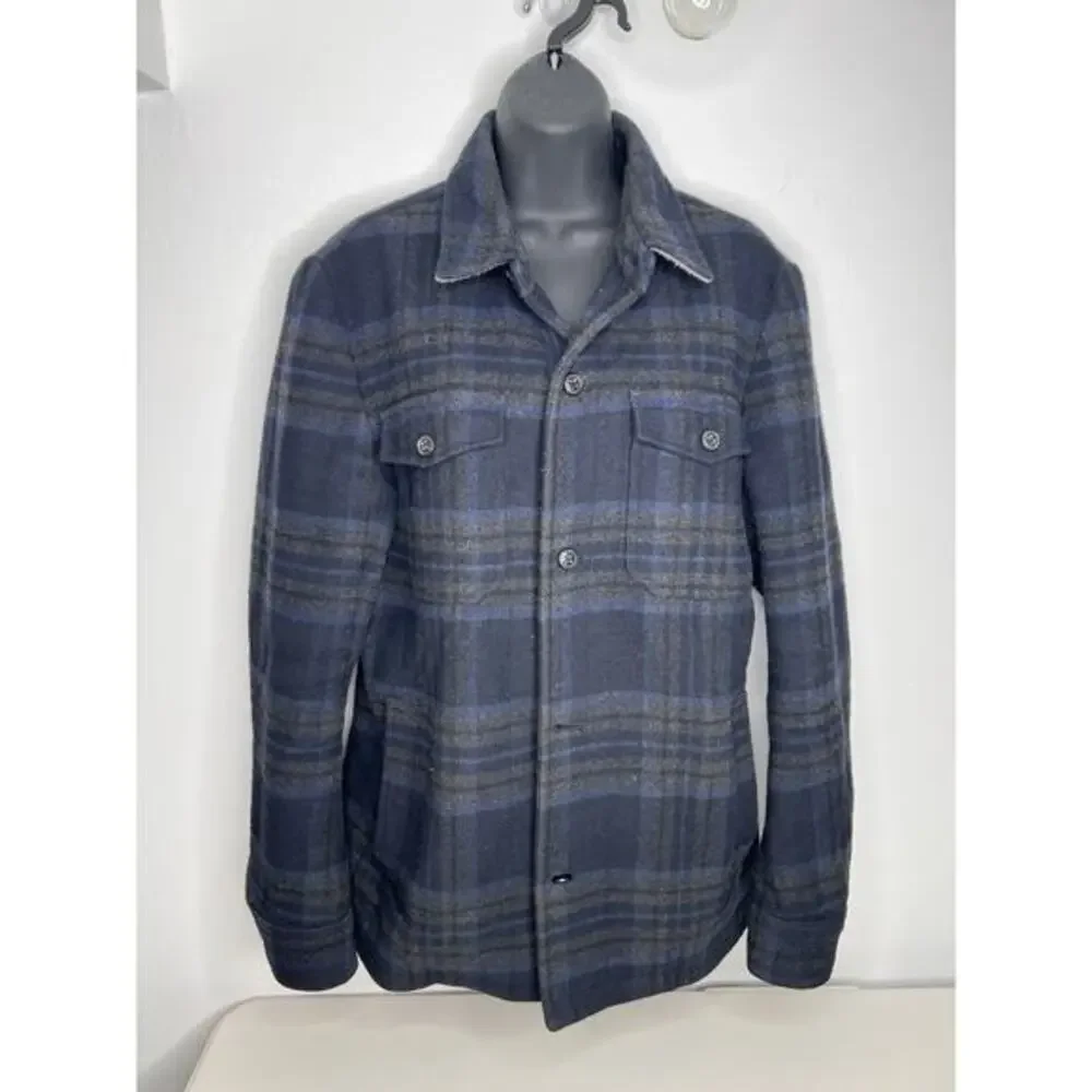 Banana Republic Navy Blue Green Blazer Jacket Women’s Size Small